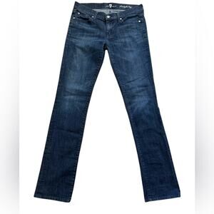 7 for All Mankind Women’s low rise straight leg jeans size 29